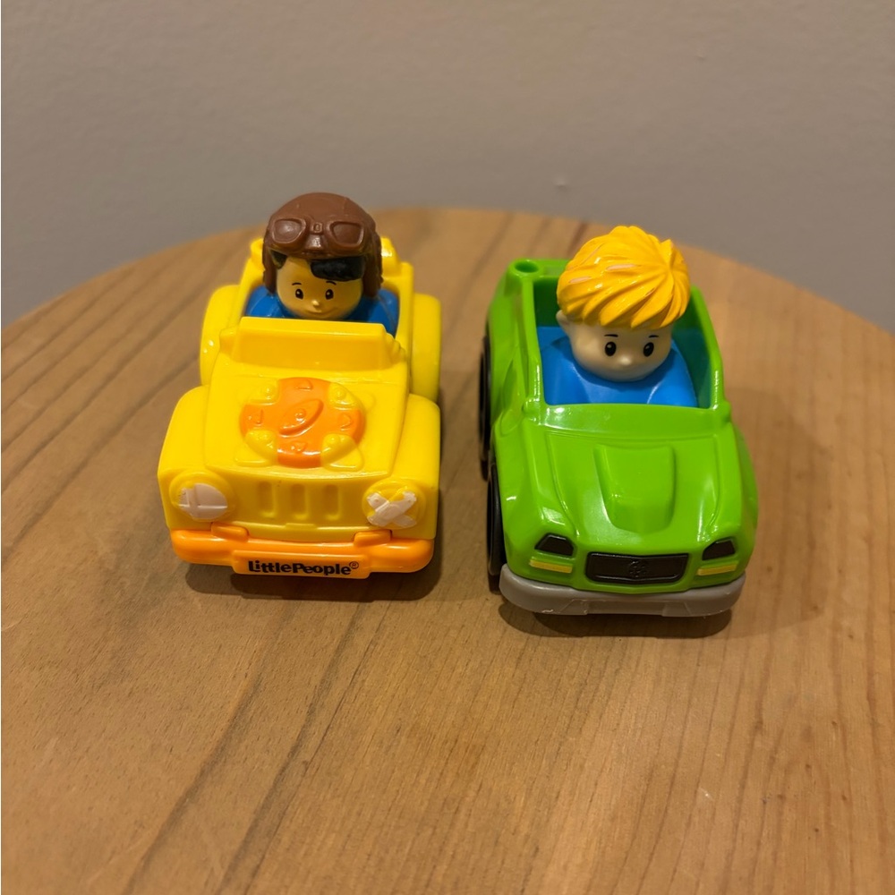 Fisher Price Little People Wheelies 3” Vehicles